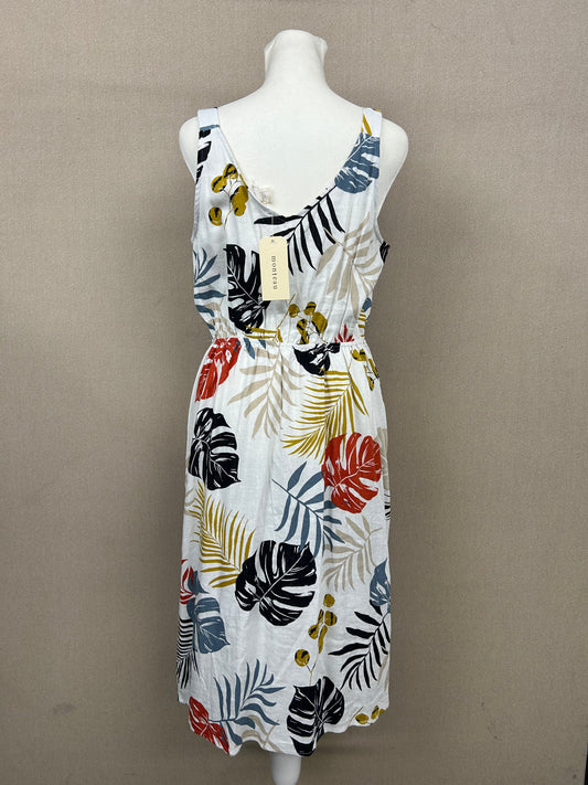 Le Ragazze - White Floral Dress Women's Size M