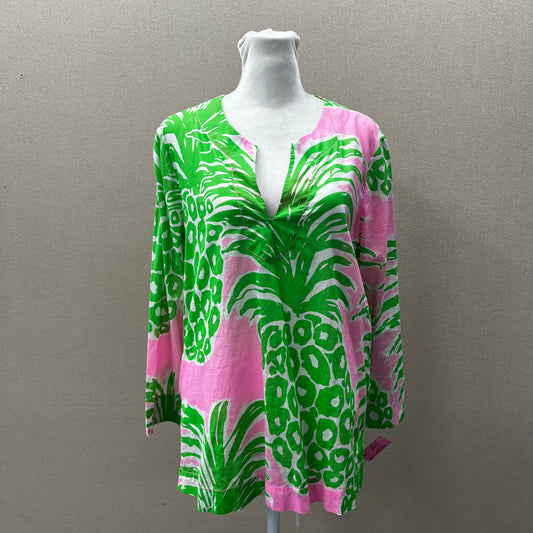 Lilly Pulitzer Pineapple Tunic Women's M