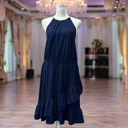 Michael Kors Navy Blue Dress Women's Size M