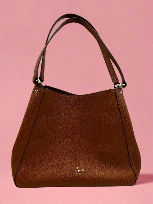 Kate Spade Brown Leather Shoulder Bag