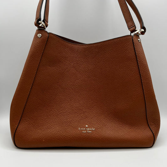 Kate Spade Brown Leather Shoulder Bag