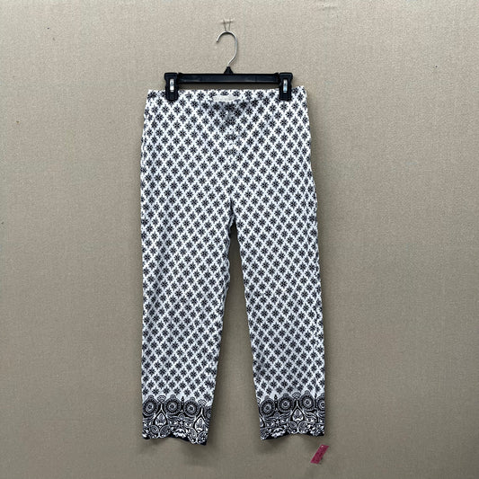 Talbots Geometrical Pattern Pants Women's Size 6 US