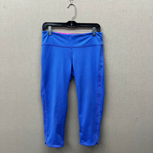 Lilly Pulitzer Luxletic Blue Capri Leggings Women's Size L