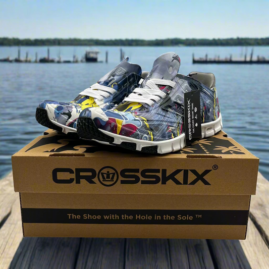 Crosskix APX (Unisex) Fishing Shoes | Graffiti-B