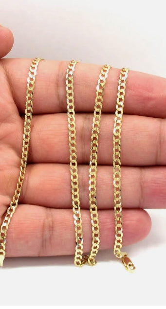 18K Gold Cuban Link Chain