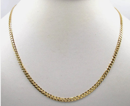 18K Gold Cuban Link Chain