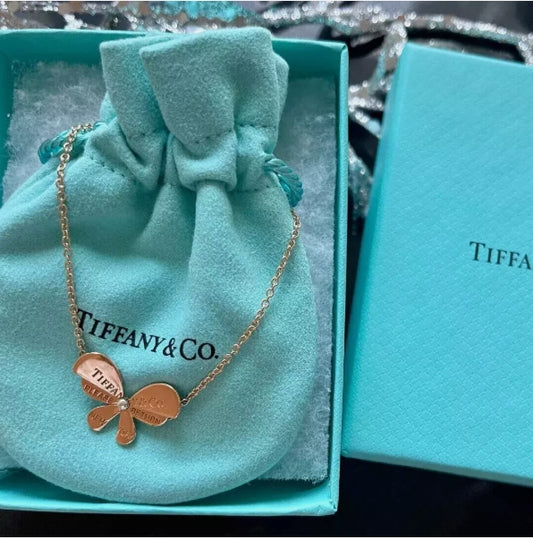 Tiffany & Co. 18K Rose Gold Butterfly