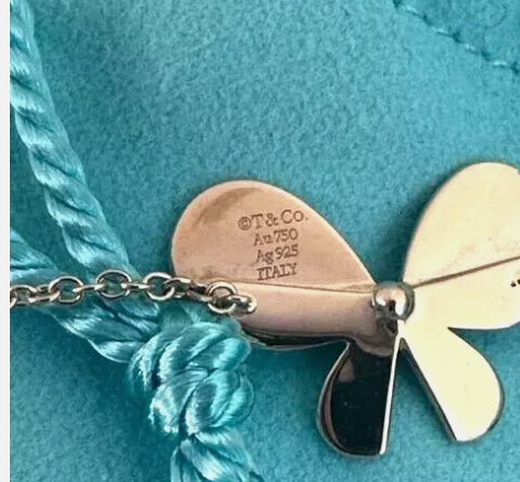 Tiffany & Co. 18K Rose Gold Butterfly