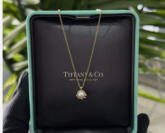 Tiffany & Co. Paloma Picasso 18K Yellow Gold Olive Leaf