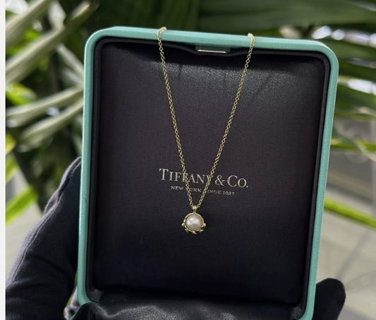 Tiffany & Co. Paloma Picasso 18K Yellow Gold Olive Leaf