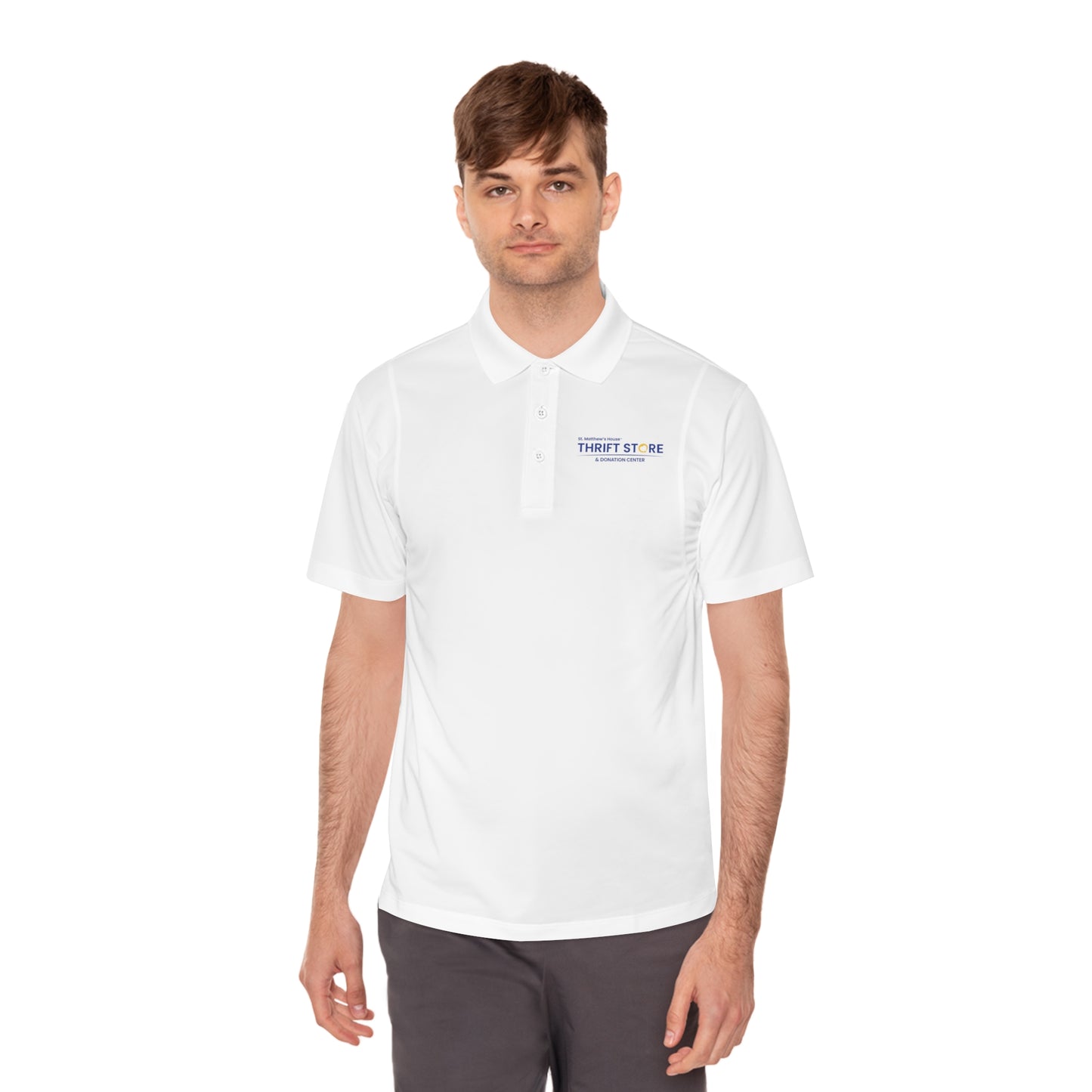 St. Matthew's House Men's Sport Polo Shirt