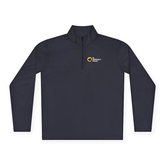 St. Matthew's House Unisex Quarter-Zip Pullover