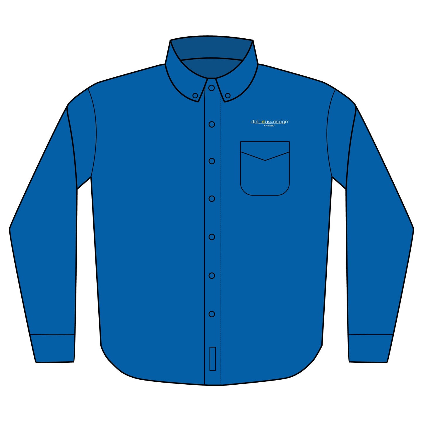 Embroidered Long Sleeve Work Shirt — DBD