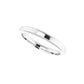 14K White Band for 5.2 mm Round Ring