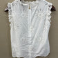 Kate Spade New York - White Sleeveless Flutter Top Women's Size 2