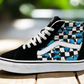 Vans - Sk8-Hi Filmore High Top Canvas Sneaker Women's Size 7.5 US