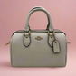 Coach Beige Leather Top Handle Bag M2381-CH157
