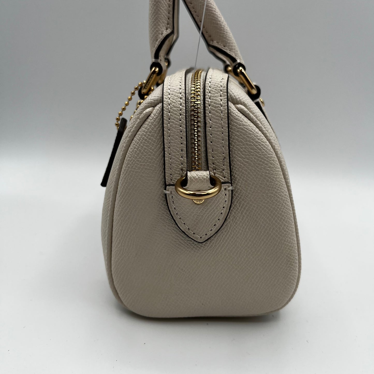 Coach Beige Leather Top Handle Bag M2381-CH157