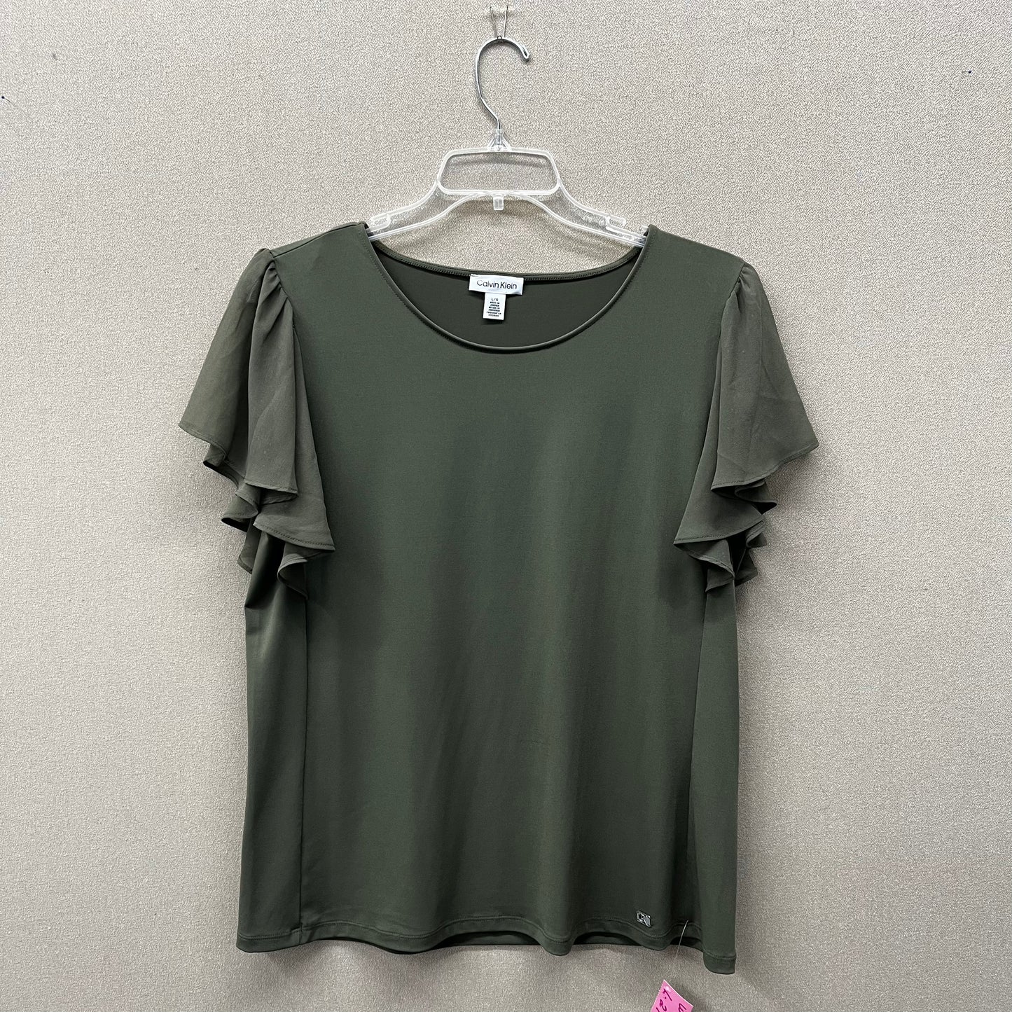 Calvin Klein Green Blouse Women's Size L