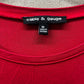 Cable & Gauge Red Long Sleeve Shirt Women's Size M