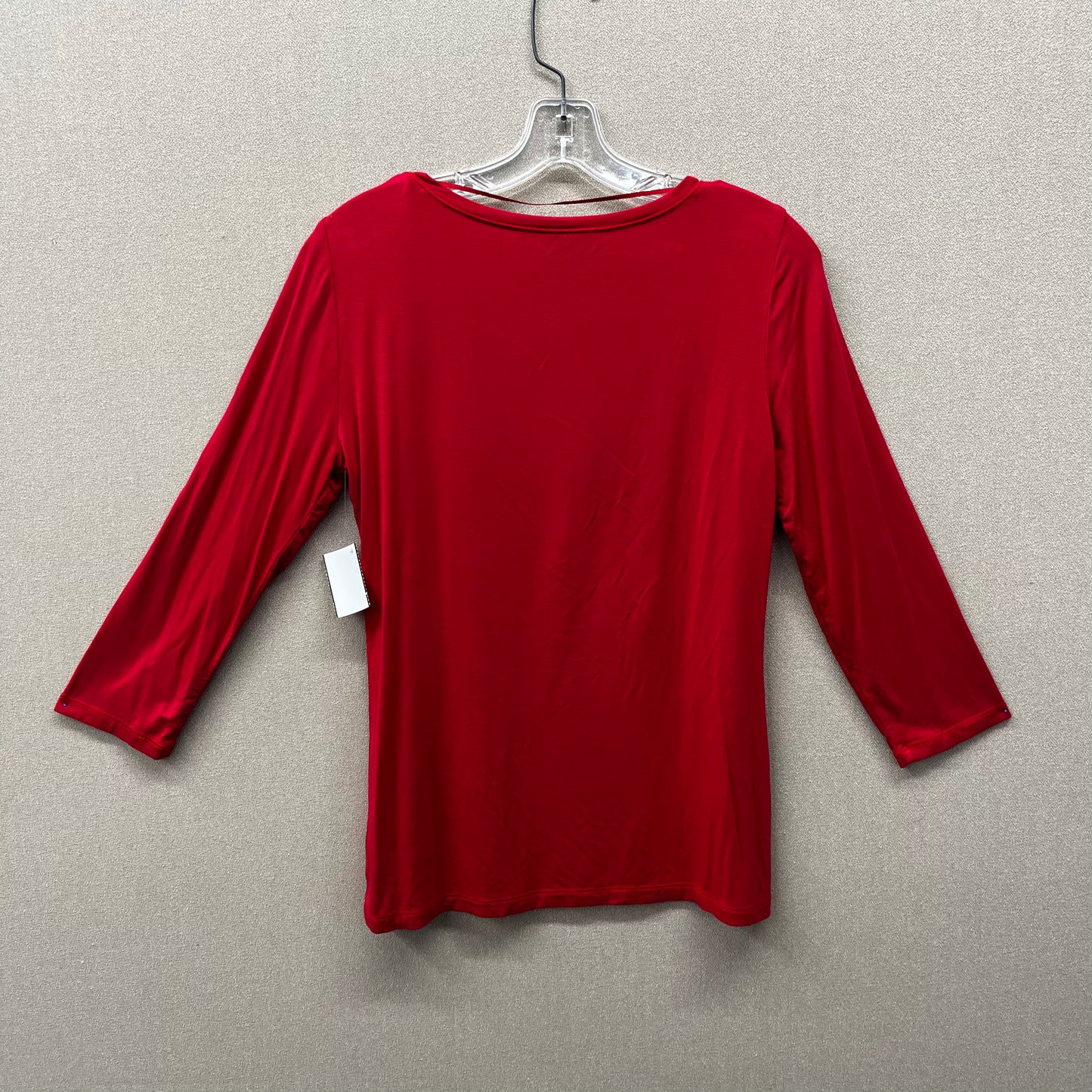 Cable & Gauge Red Long Sleeve Shirt Women's Size M