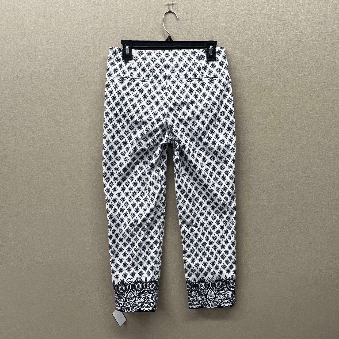 Talbots Geometrical Pattern Pants Women's Size 6 US