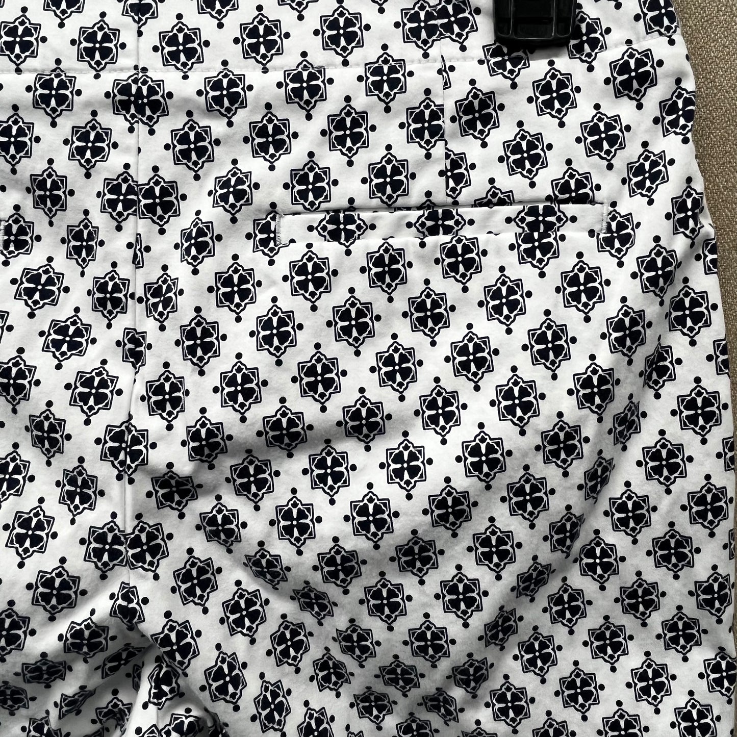 Talbots Geometrical Pattern Pants Women's Size 6 US