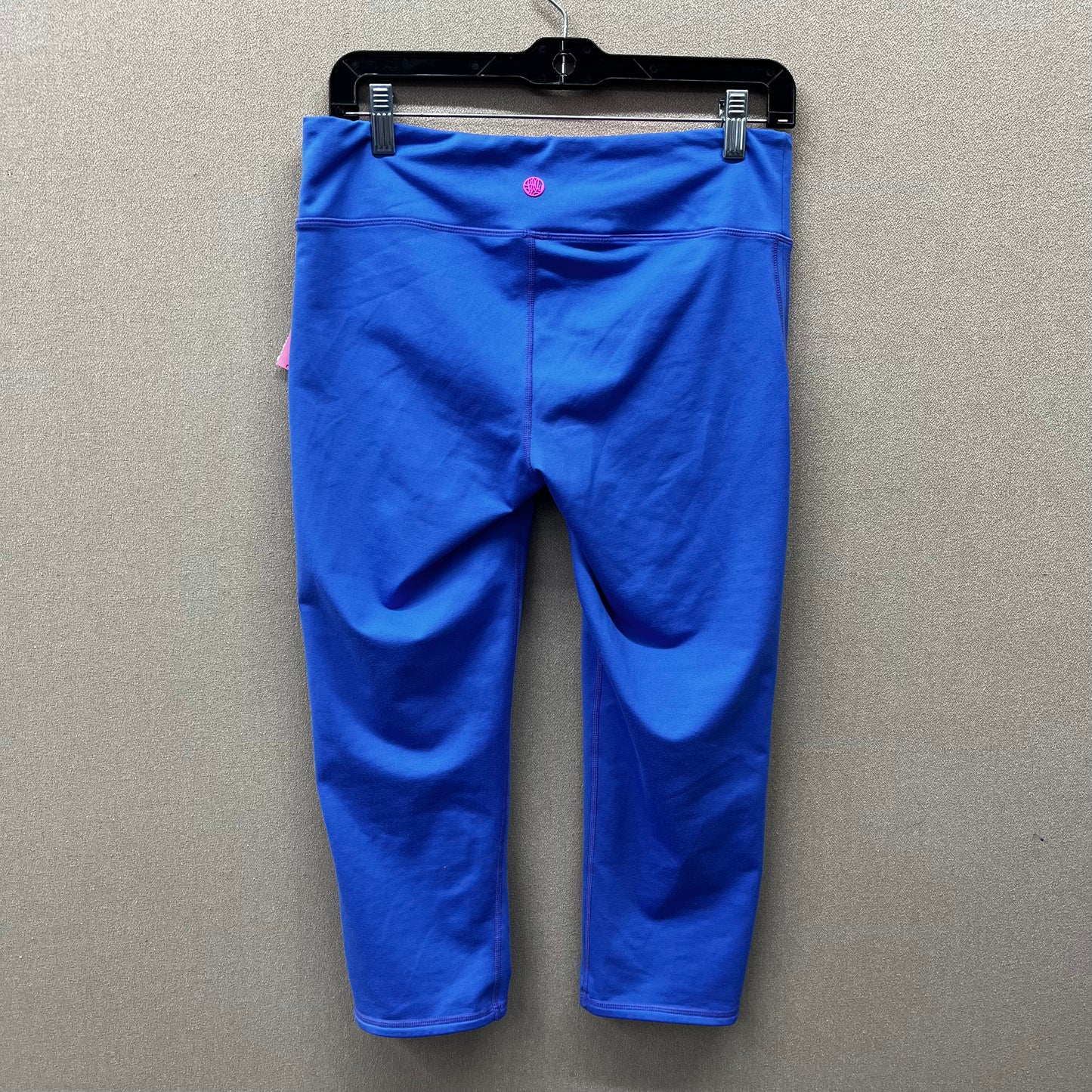 Lilly Pulitzer Luxletic Blue Capri Leggings Women's Size L