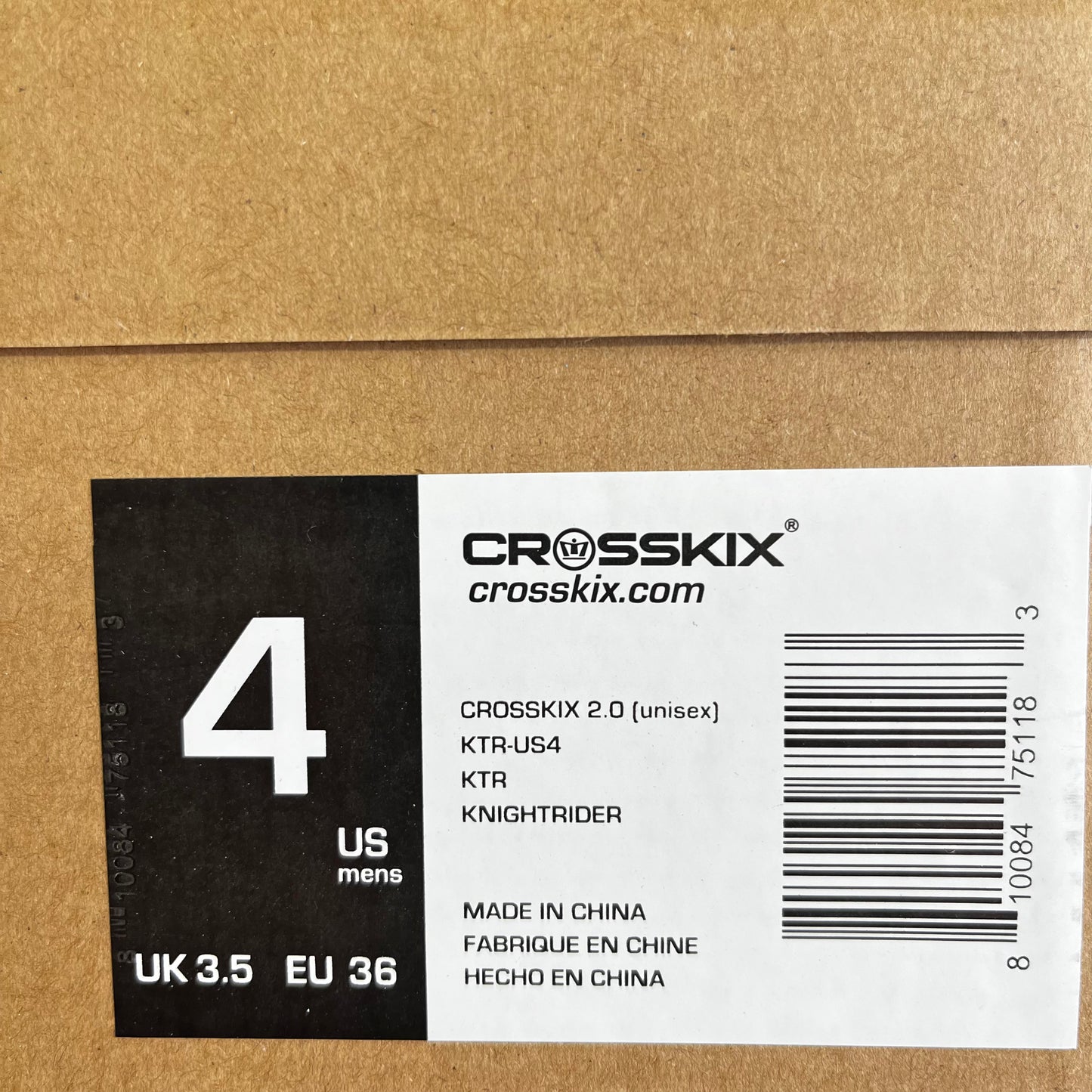 Crosskix 2.0 (Unisex) Fishing Shoe Men's Size 4 US | Women's Size 6 US | Knightrider