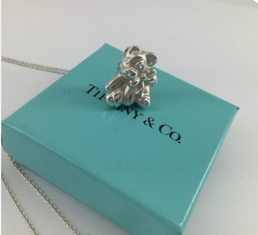 Tiffany & Co. Sterling Silver Teddy Bear