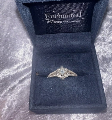 Disney Enchanted Blue Diamond Snowflake (925)