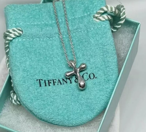 Tiffany & Co. Elsa Peretti Cross Small Necklace