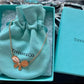 Tiffany & Co. 18K Rose Gold Butterfly